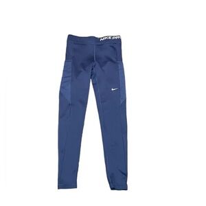 Nike Pro Therma-FIT size M Women's Mid-Rise Pocket Leggings dd6400-410